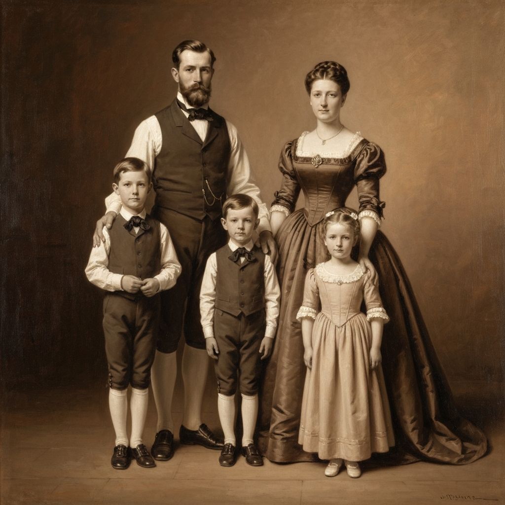 Vintage Painting portrait - after