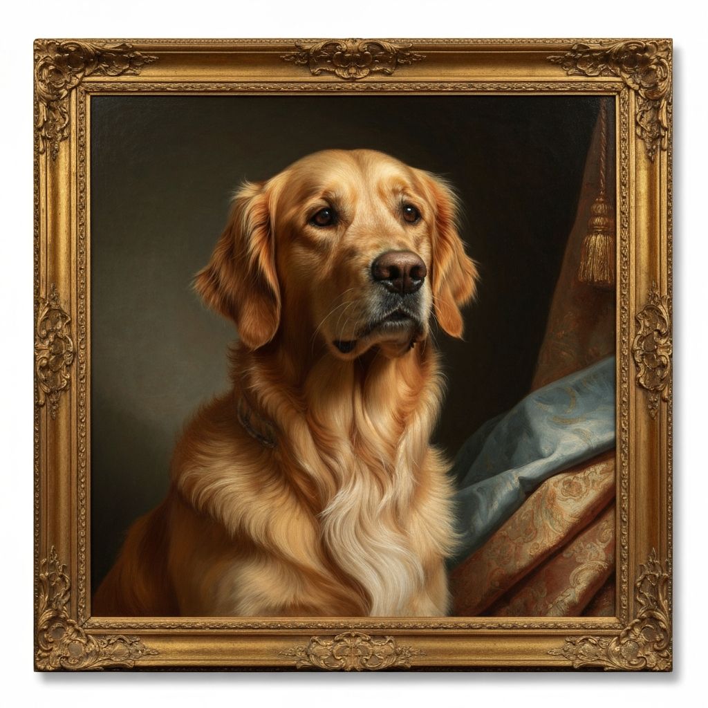 Renaissance portrait - after