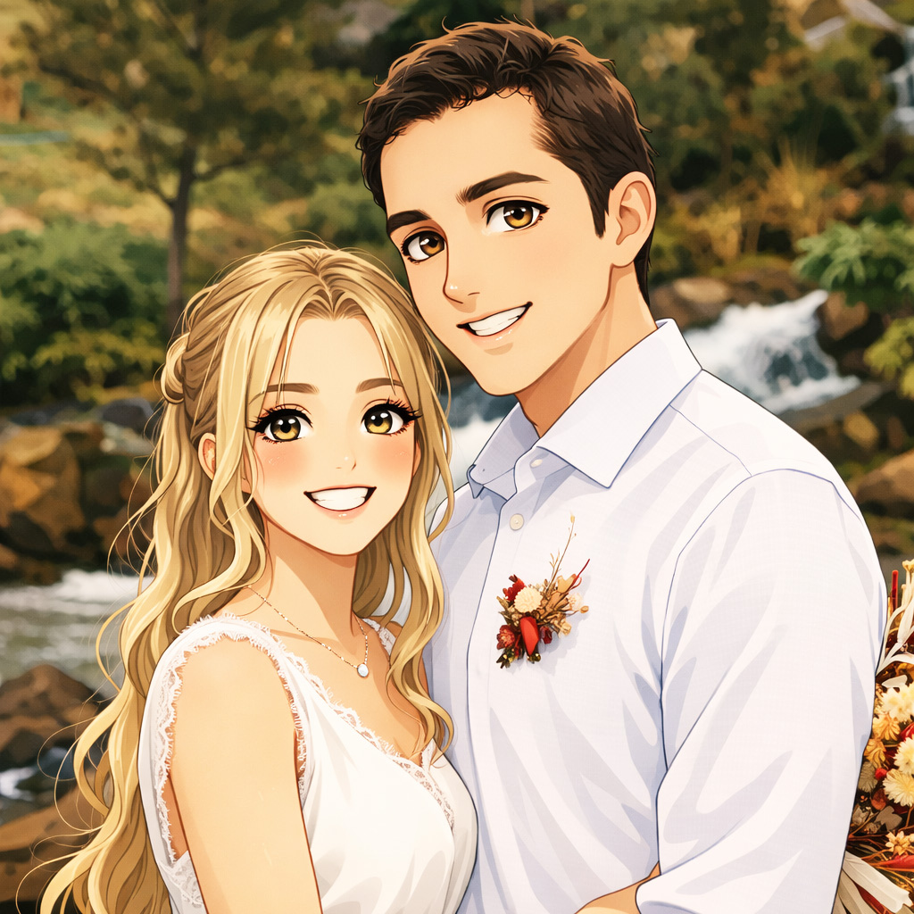 Anime portrait example