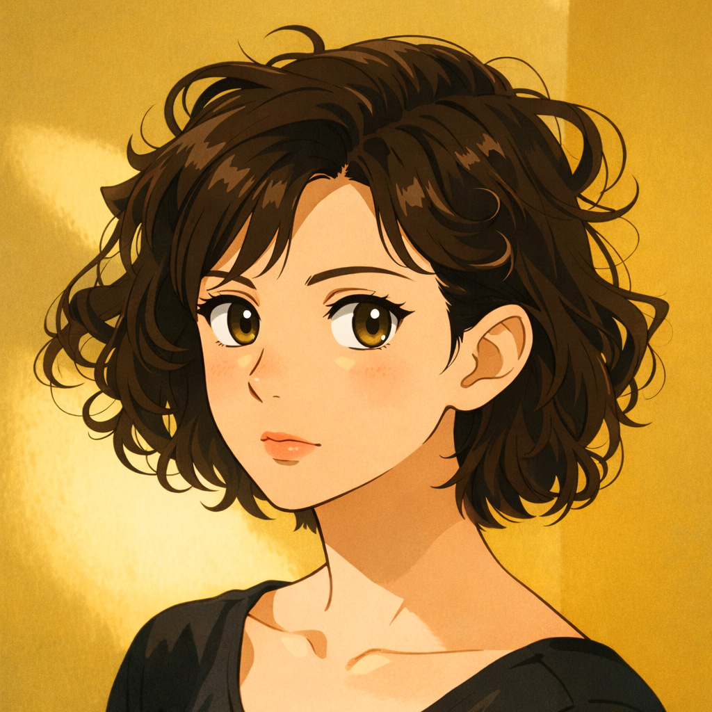 Ghibli Style portrait example